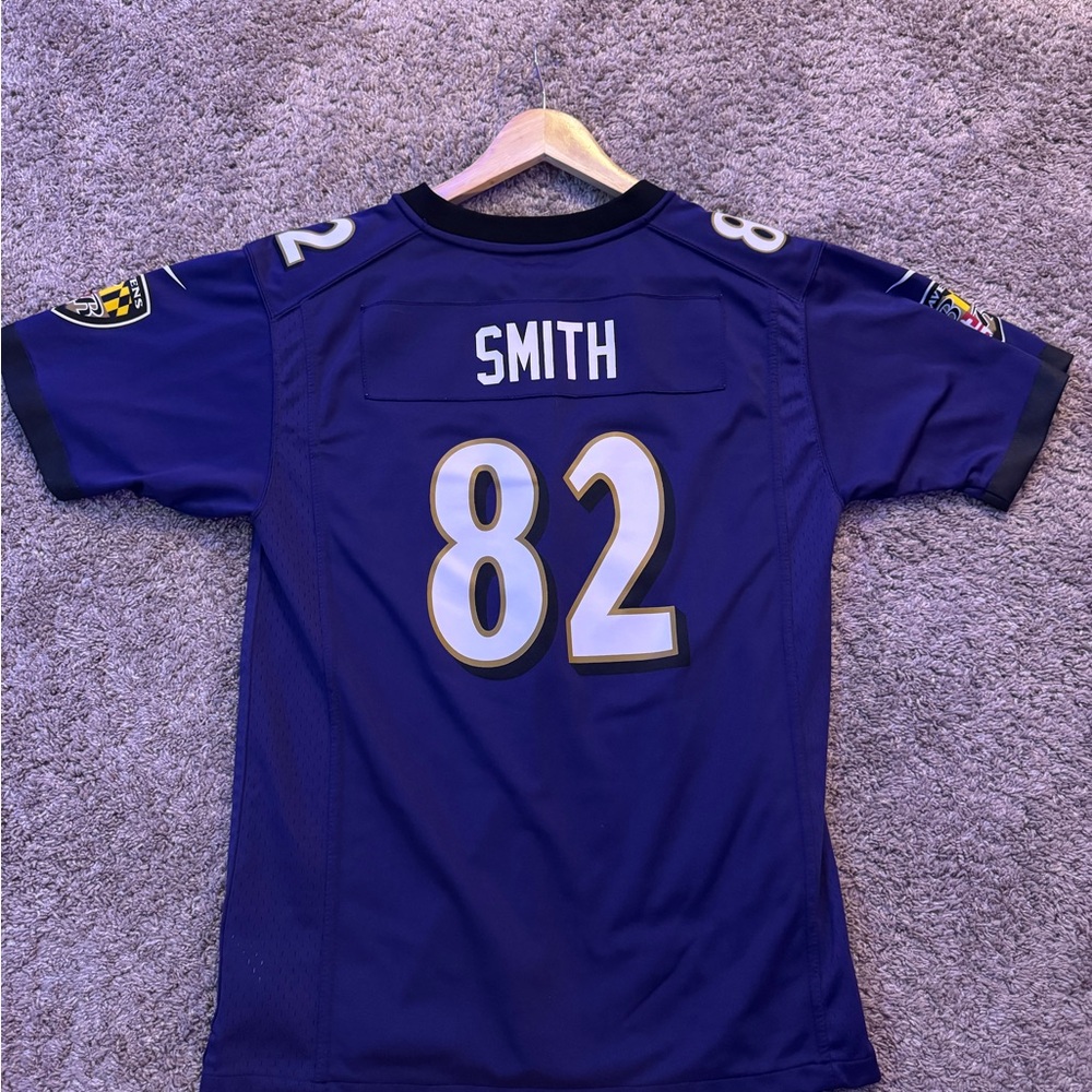 Ravens home Torey Smith jersey size YOUTH XL, fits like adult small